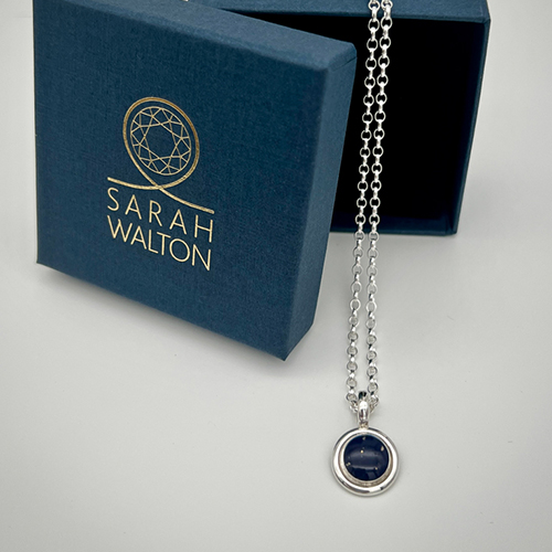 Bespoke memorial pendant and presentation box